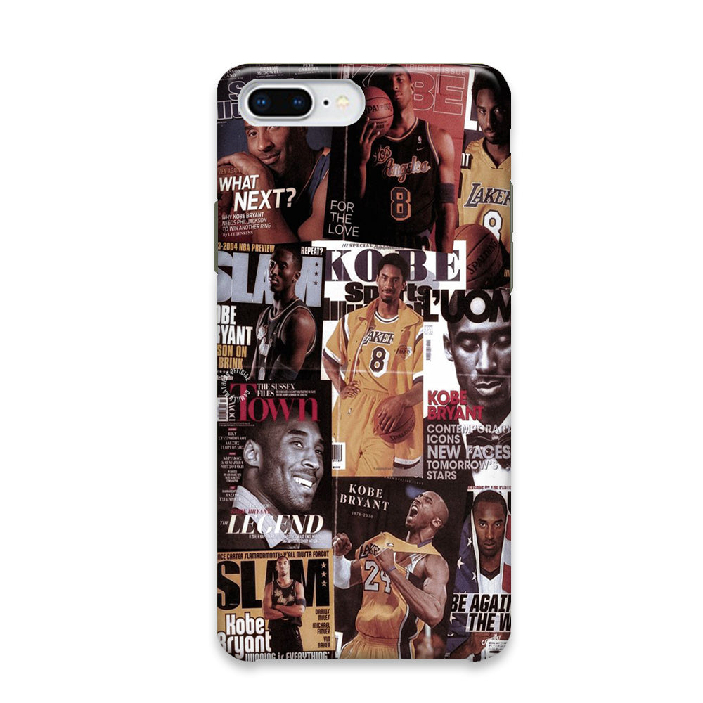 NBA Kobe Bryant Magazine Collection iPhone 7 Plus Case