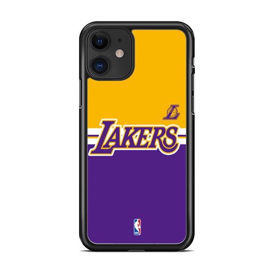 NBA LA Lakers Home iPhone 11 Case