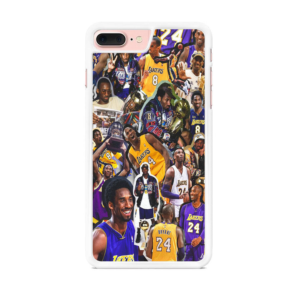 NBA Lakers K Bryant Photo Collage iPhone 7 Plus Case