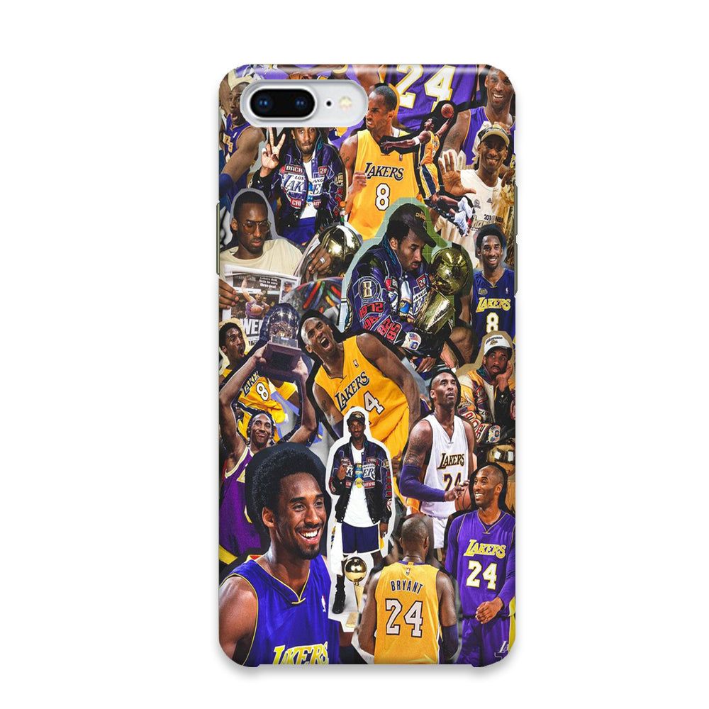 NBA Lakers K Bryant Photo Collage iPhone 7 Plus Case