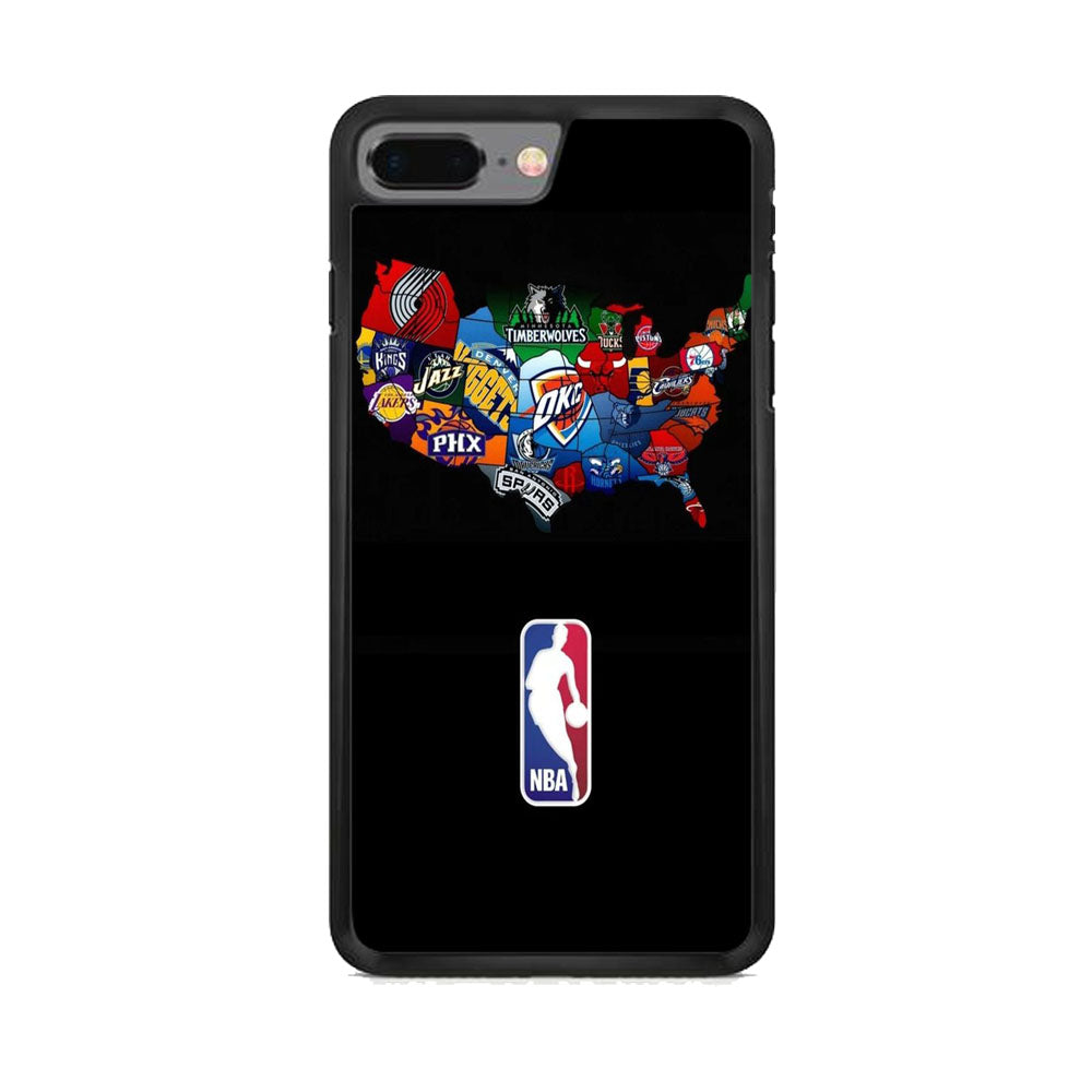 NBA Map Comunity iPhone 7 Plus Case