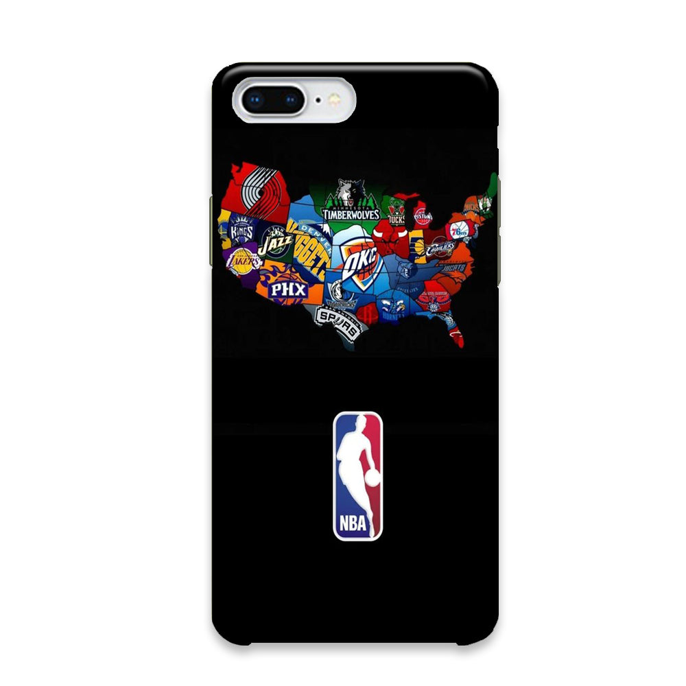 NBA Map Comunity iPhone 7 Plus Case