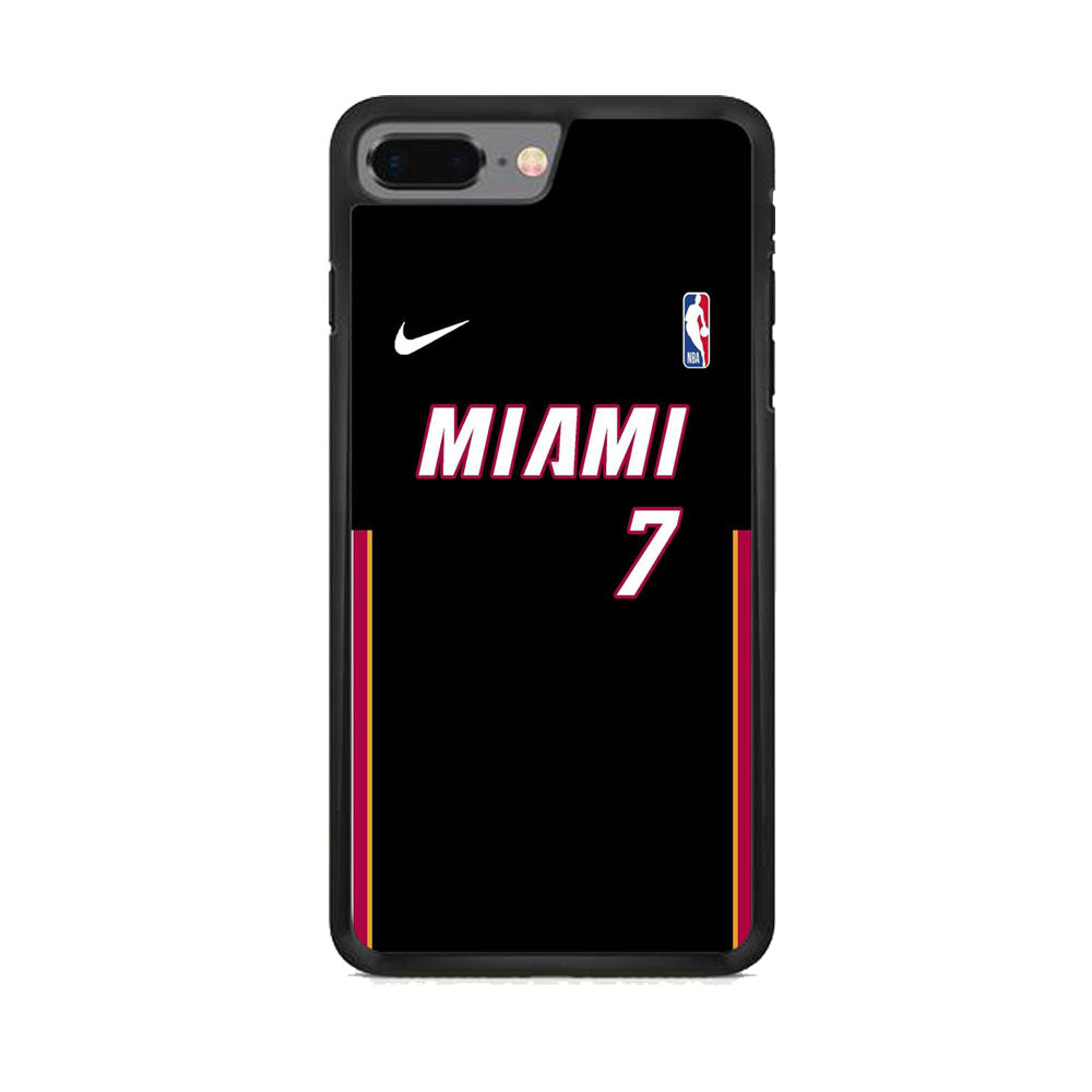 NBA Miami Jersey Number Seven iPhone 7 Plus Case