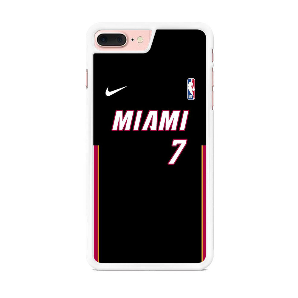 NBA Miami Jersey Number Seven iPhone 7 Plus Case