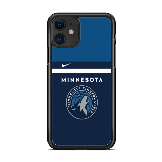 NBA Minnesota Timberwolves Jersey iPhone 11 Case