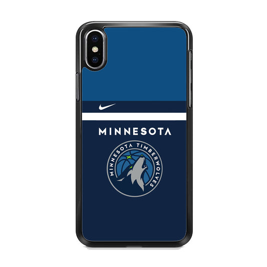NBA Minnesota Timberwolves Jersey iPhone Xs Case