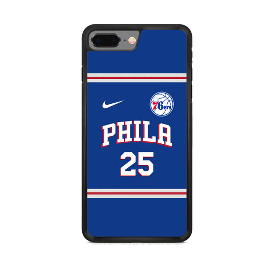 NBA Philadelphia 76ers Jersey iPhone 7 Plus Case