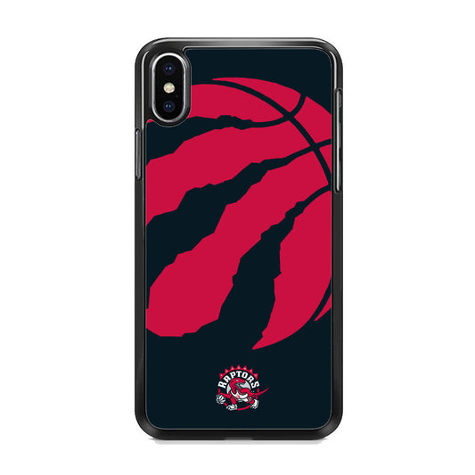 NBA Toronto Rapstors Crash Ball iPhone Xs Case