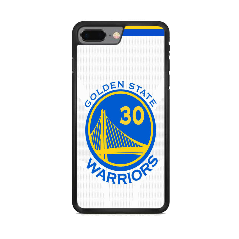 NBA Warriors Stripe Jersey iPhone 7 Plus Case