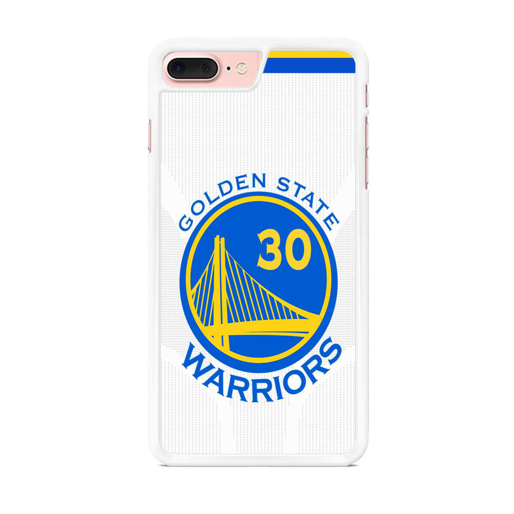 NBA Warriors Stripe Jersey iPhone 7 Plus Case