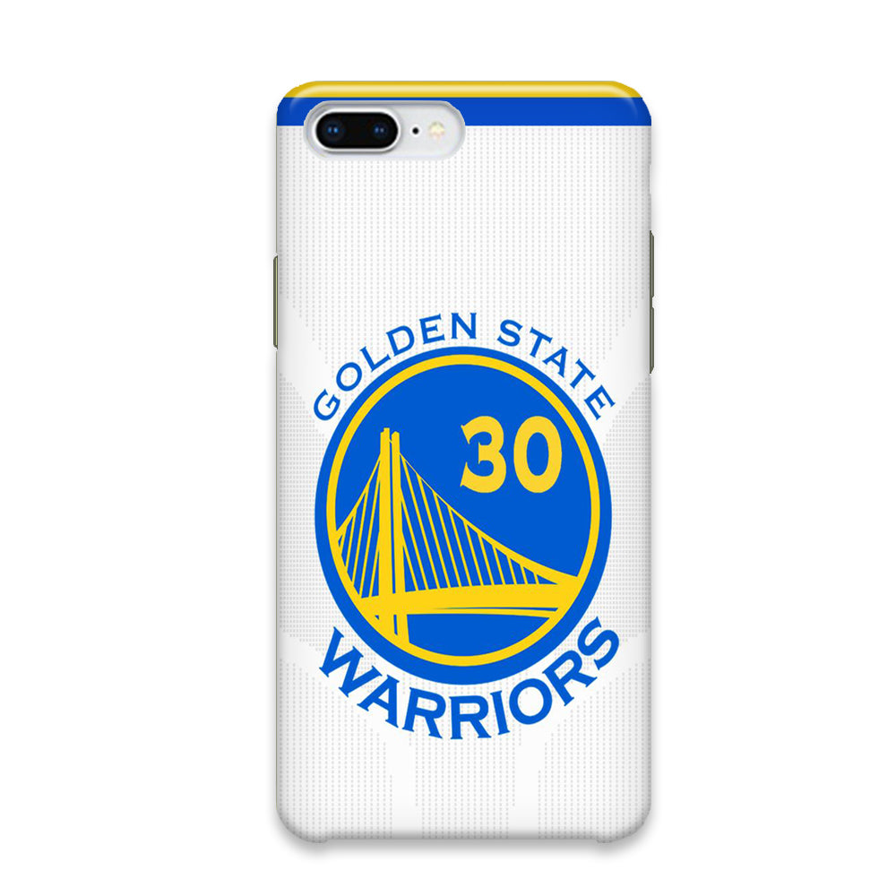 NBA Warriors Stripe Jersey iPhone 7 Plus Case