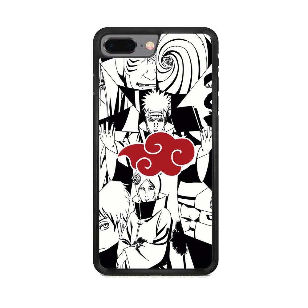 Naruto Akatsuki Symbol iPhone 7 Plus Case