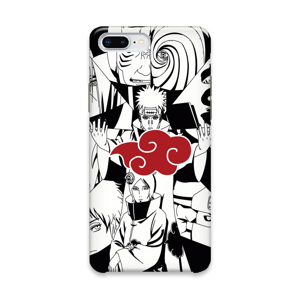 Naruto Akatsuki Symbol iPhone 7 Plus Case