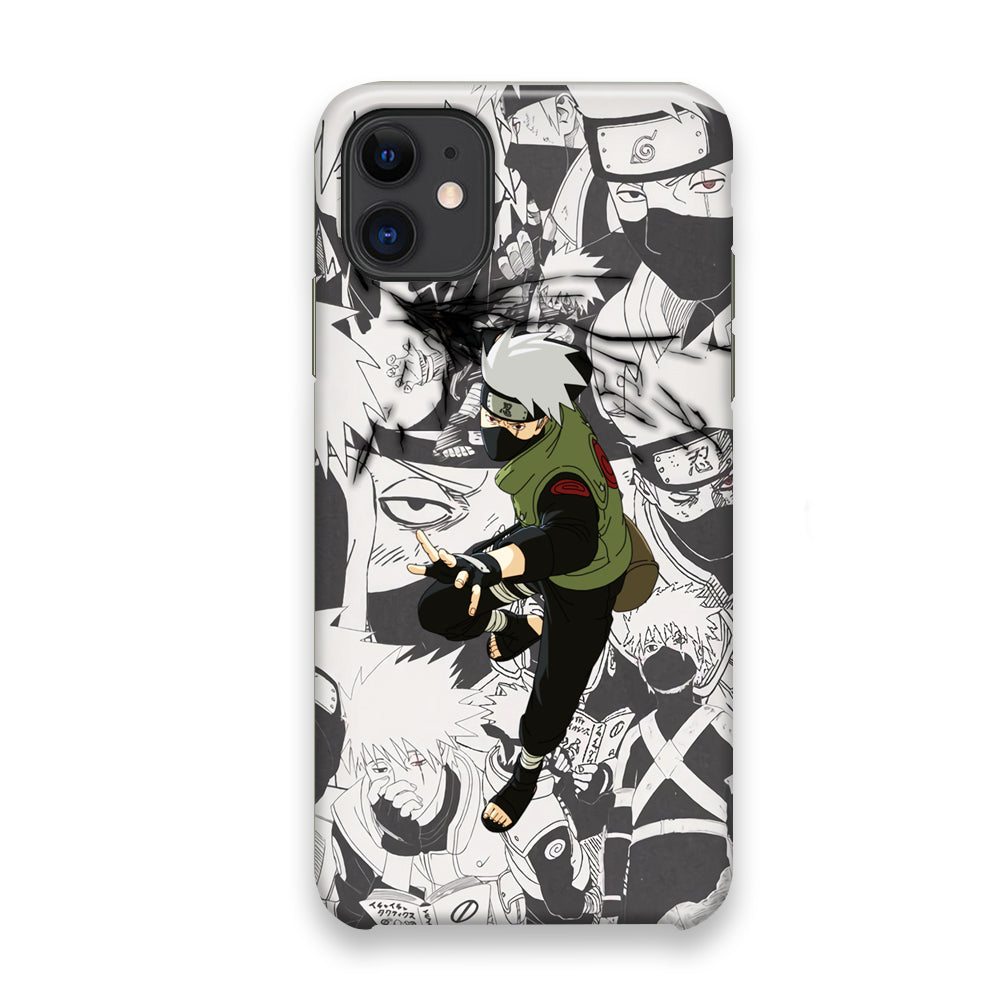 Naruto Kakashi Kamui Raikiri iPhone 11 Case