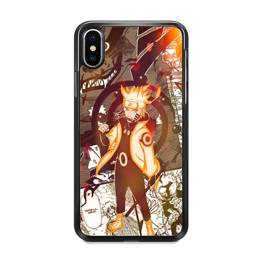 Naruto Shine of Faith iPhone Xs Case