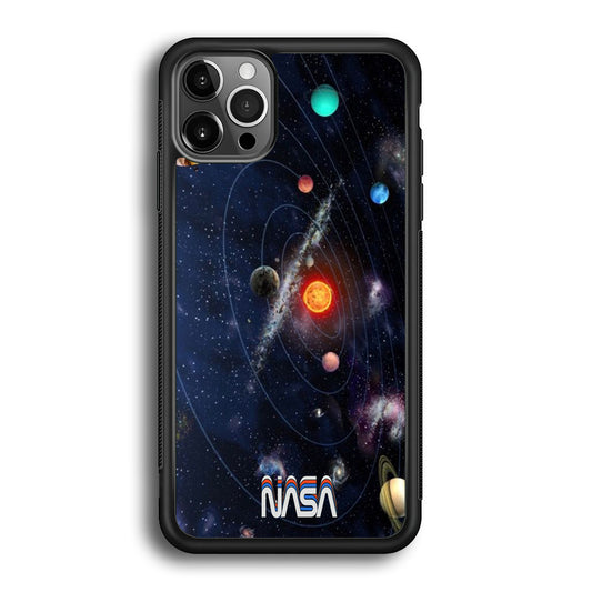 Nasa Solar System Wall iPhone 12 Pro Max Case