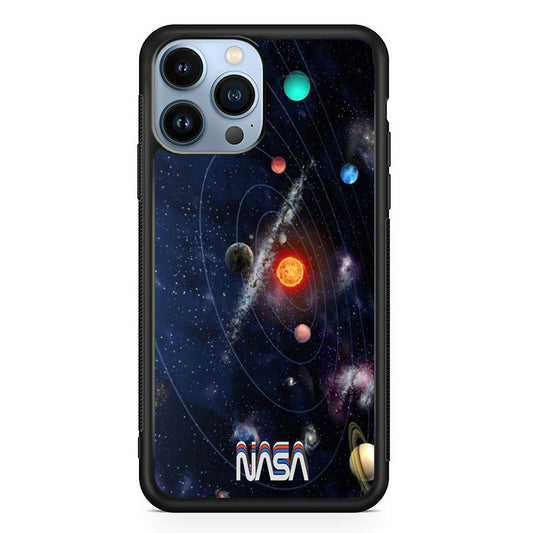 Nasa Solar System Wall iPhone 13 Pro Case