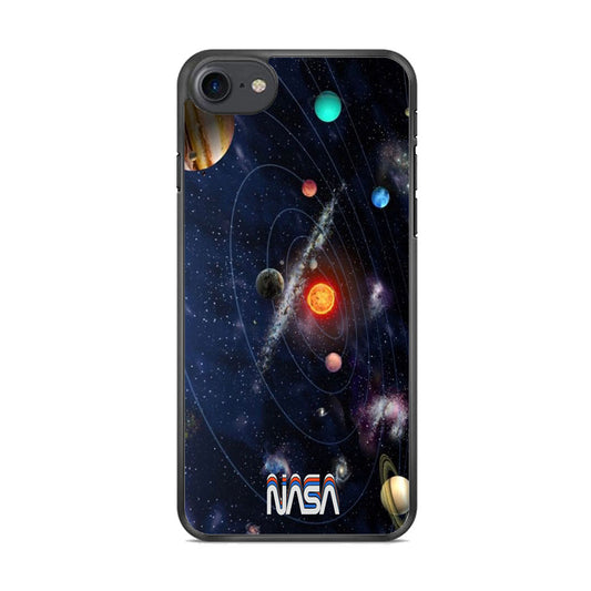 Nasa Solar System Wall iPhone 8 Case