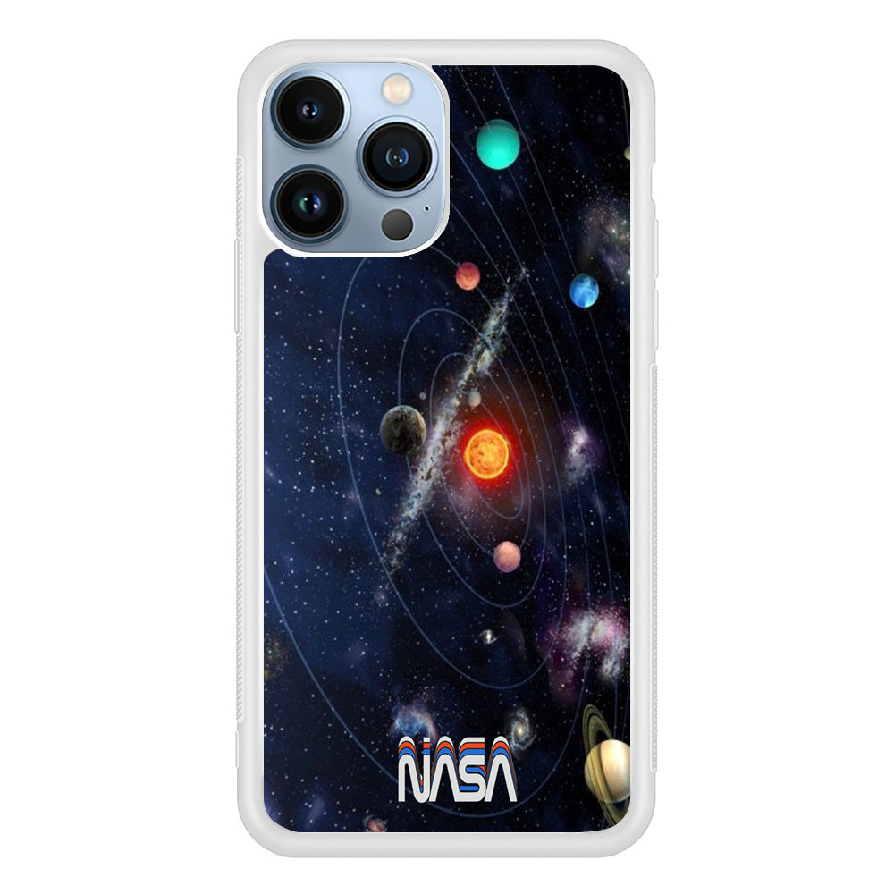 Nasa Solar System Wall iPhone 13 Pro Max Case