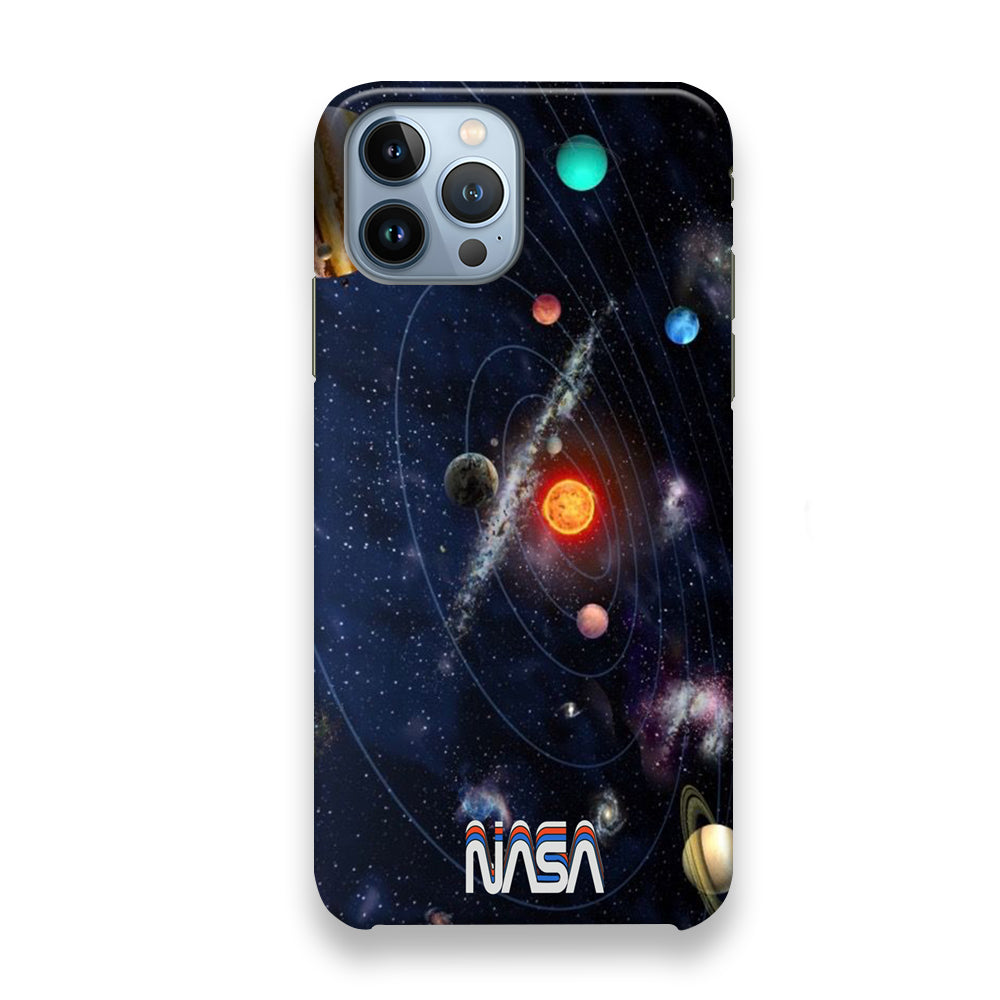 Nasa Solar System Wall iPhone 13 Pro Max Case