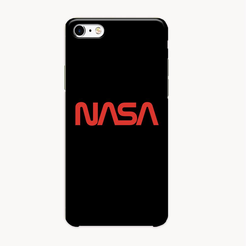 Nasa Word Logo Simple Black iPhone 6 | 6s Case