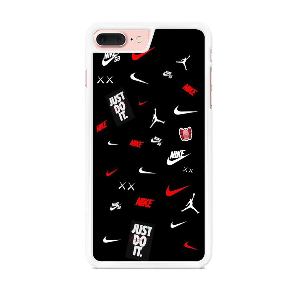 Nike Black Mix Wall Show iPhone 7 Plus Case