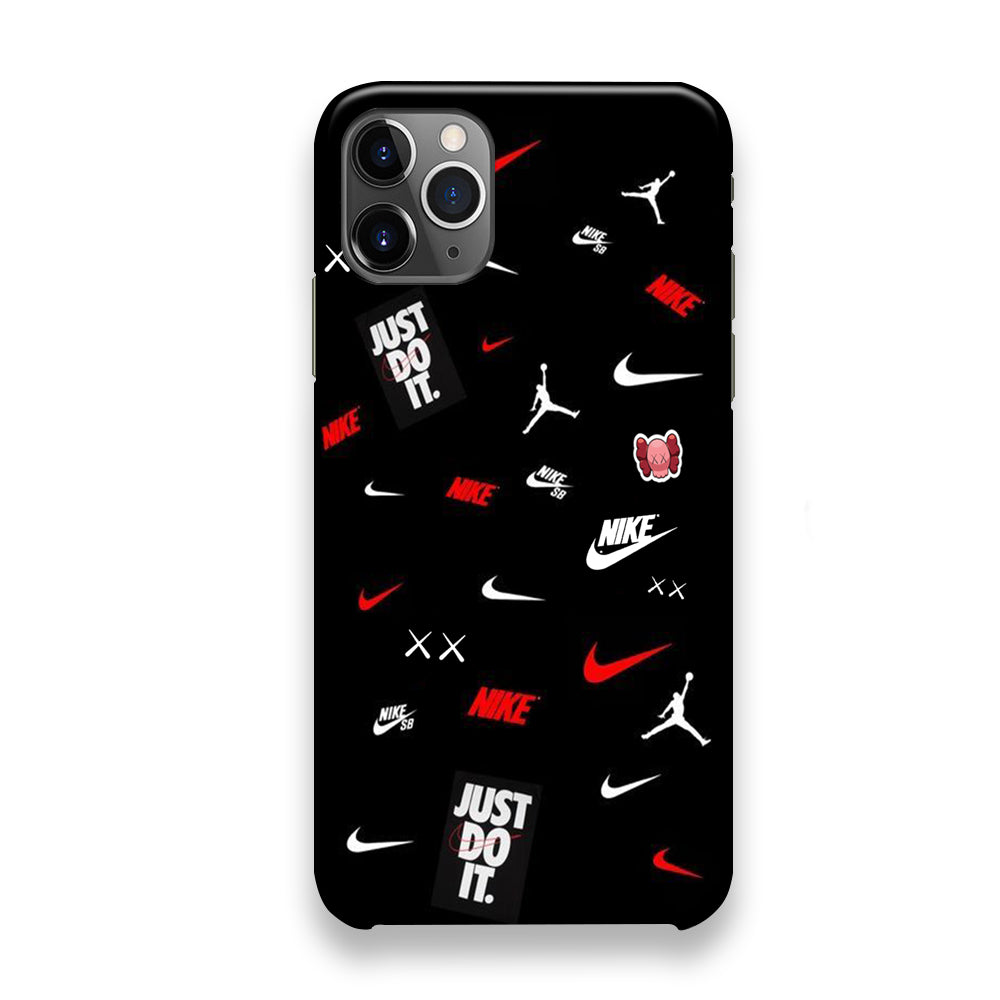 Nike Black Mix Wall Show iPhone 12 Pro Max Case