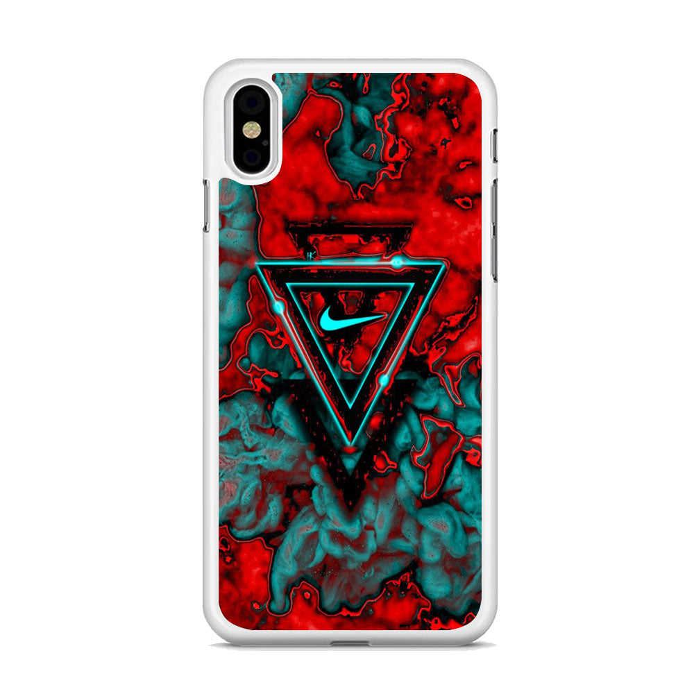 Nike Bloody Fluid Triangle iPhone X Case