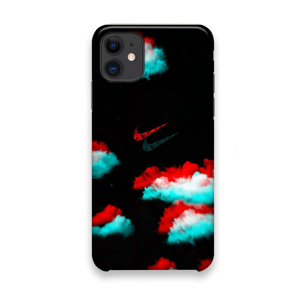 Nike Cloud Red Illusion iPhone 11 Case