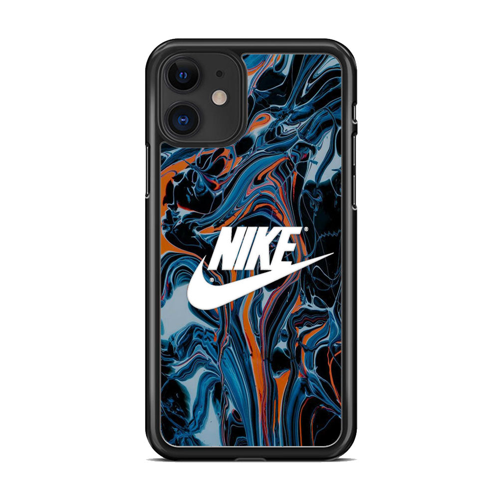 Nike Dark Art Marble Style iPhone 11 Case