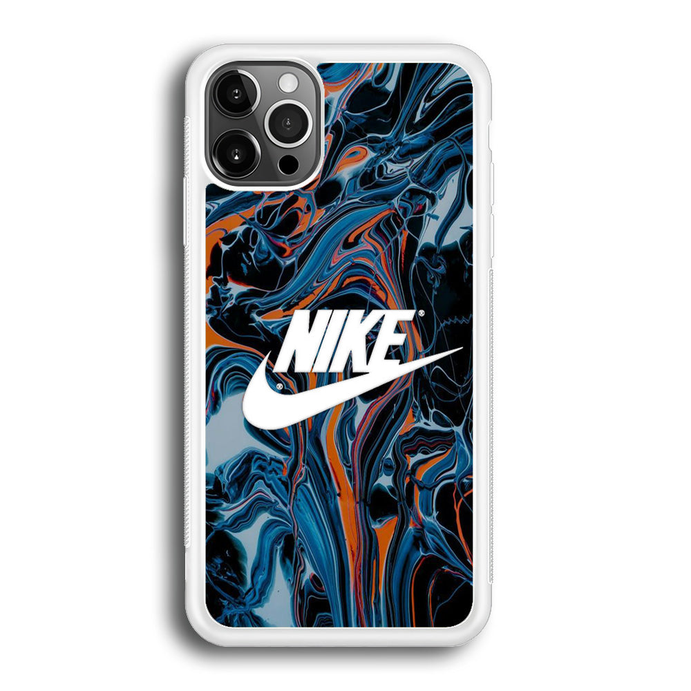 Nike Dark Art Marble Style iPhone 12 Pro Max Case