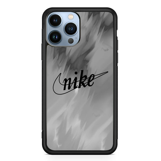 Nike Grey Paint iPhone 13 Pro Case