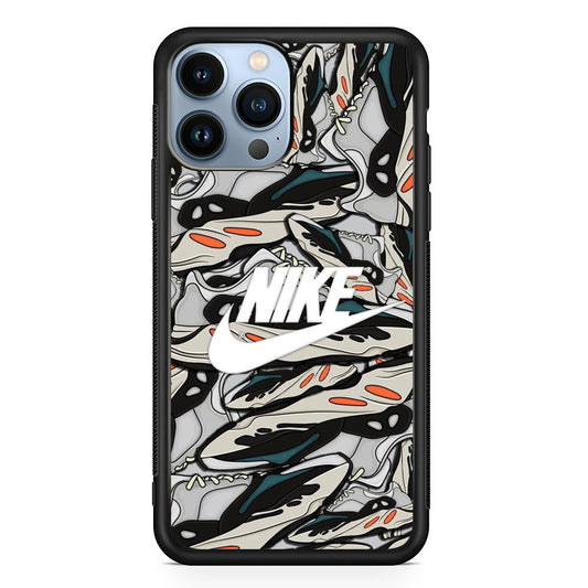Nike Grey Wall Shoe iPhone 13 Pro Case