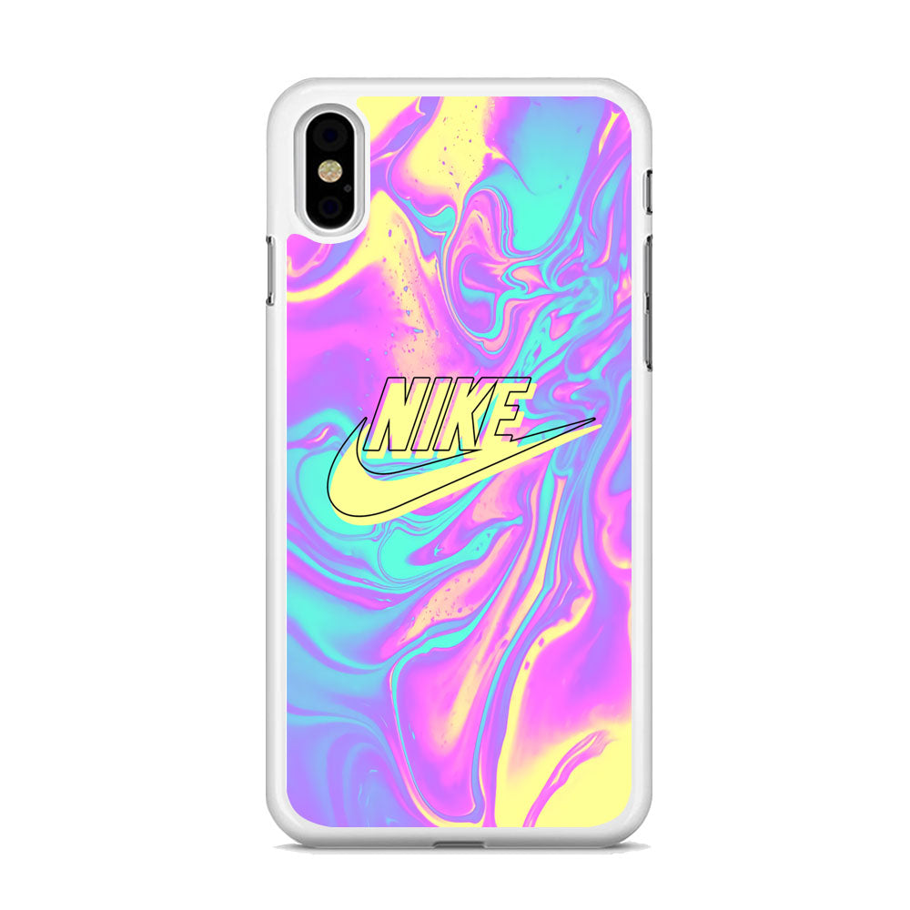Nike Marble Liquid iPhone Xs Case