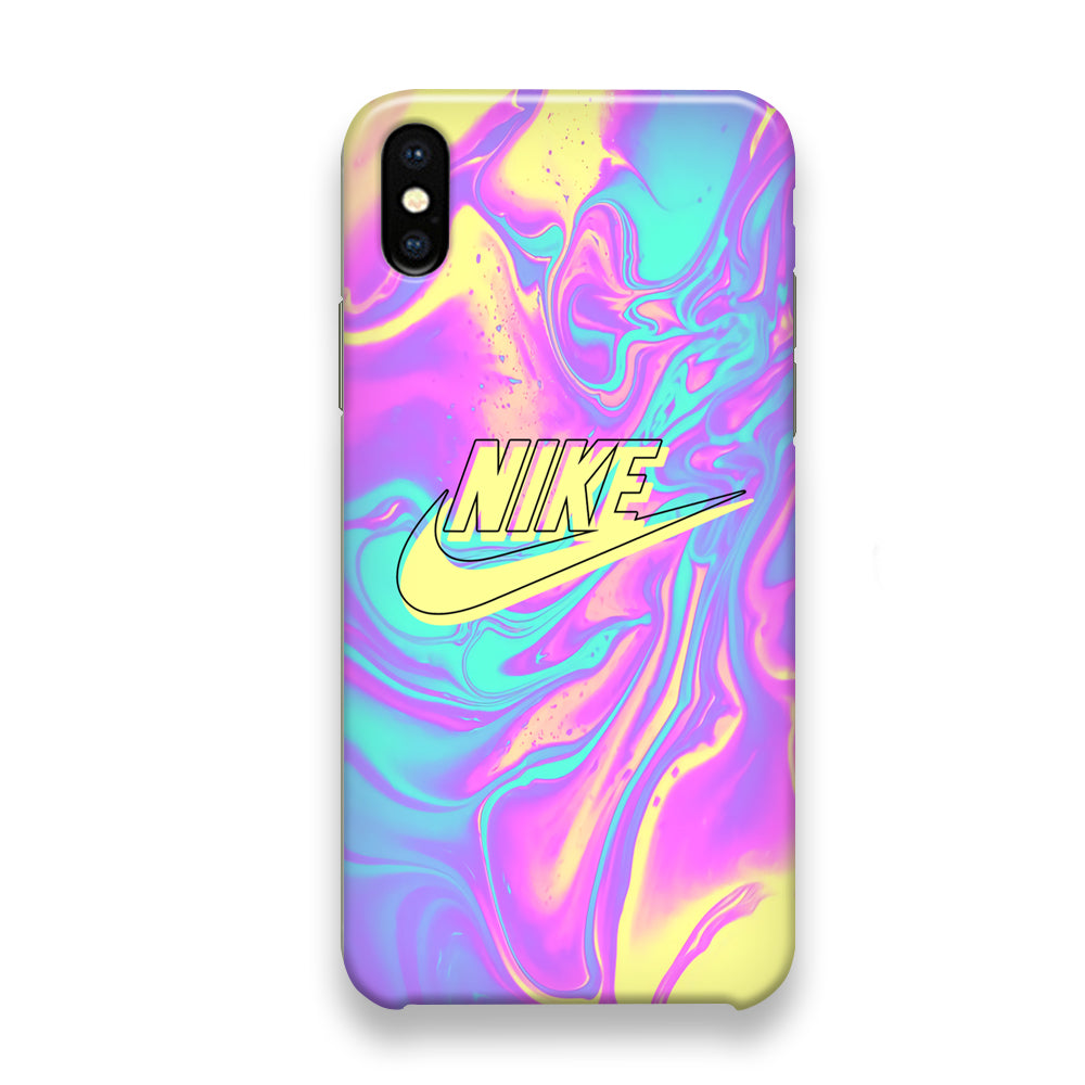 Nike Marble Liquid iPhone Xs Case
