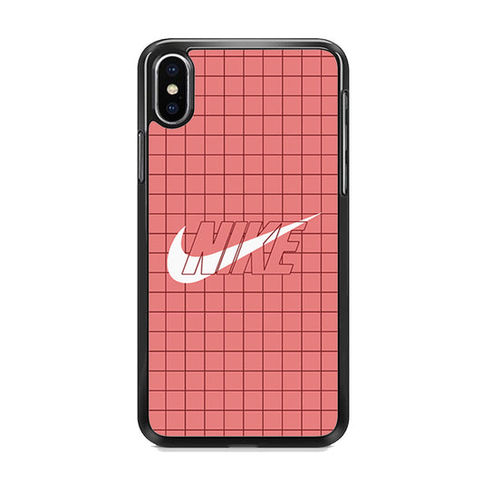 Nike Red Square Spot iPhone Xs Case