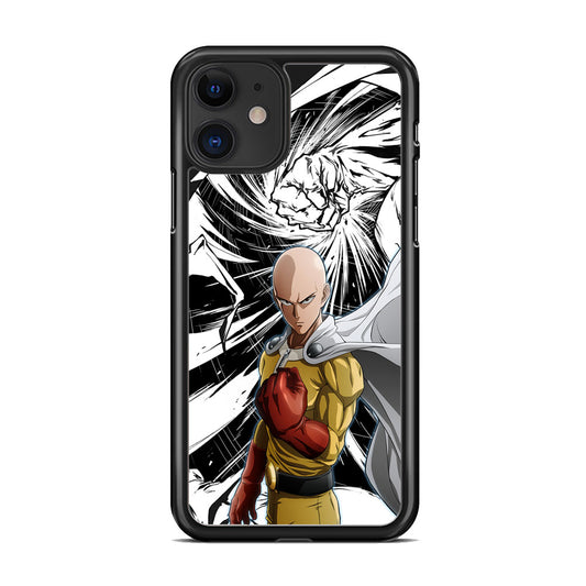 One Punch Man Single Serious Punch iPhone 11 Case