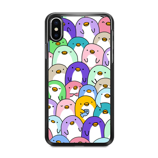 Penguin Doll Patern iPhone Xs Case