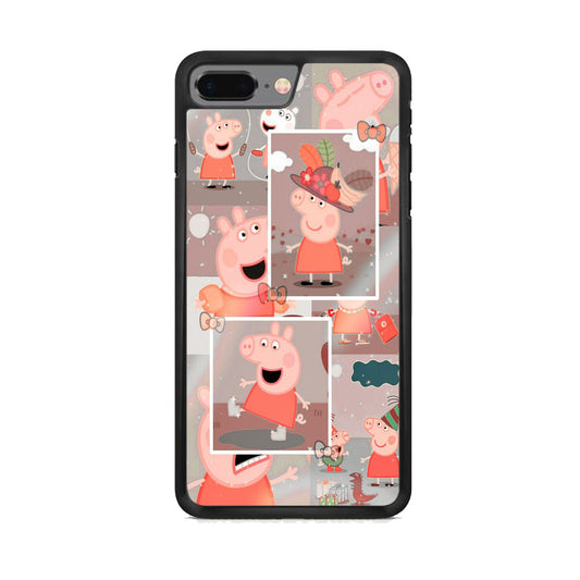 Peppa Pig On Frame iPhone 7 Plus Case