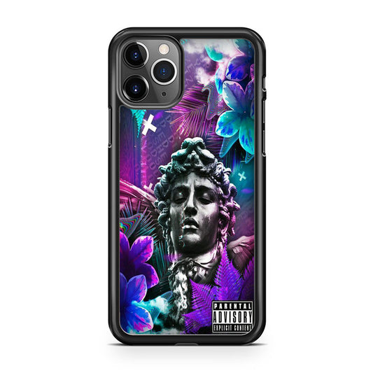 Pixel Statue Wall Content iPhone 11 Pro Case