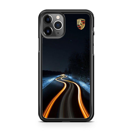 Porsche Night Speed Road iPhone 11 Pro Case