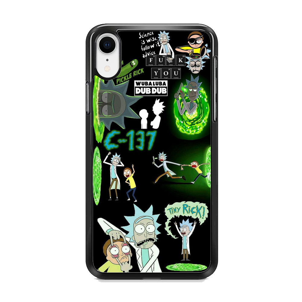 Rick Morty Dub Dub Tools iPhone XR Case