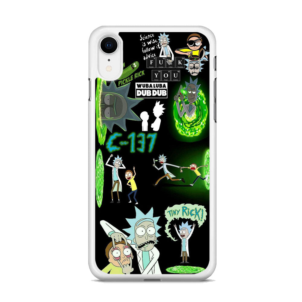 Rick Morty Dub Dub Tools iPhone XR Case