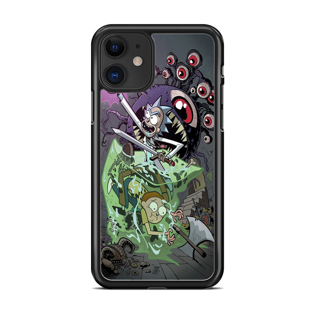 Rick Morty Reach Cubs iPhone 11 Case