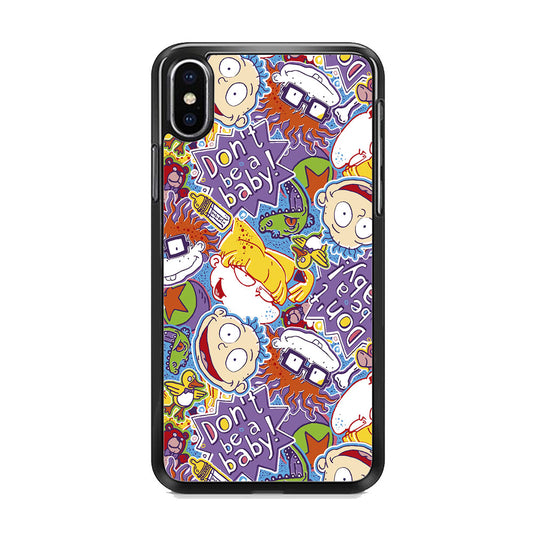 Rugrats Collage and Quotes iPhone Xs Case
