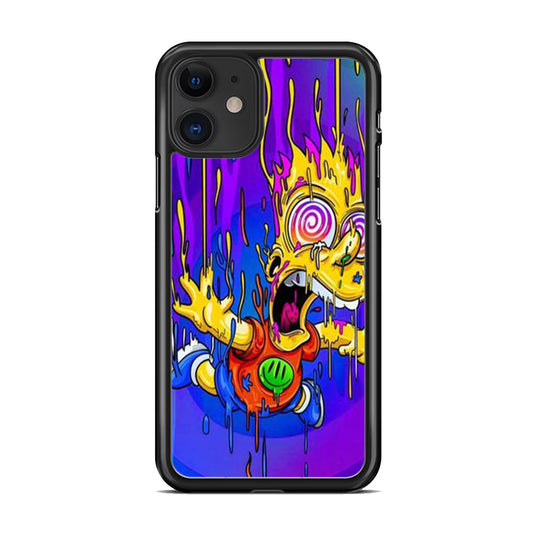Simpson Fade Going Down iPhone 11 Case