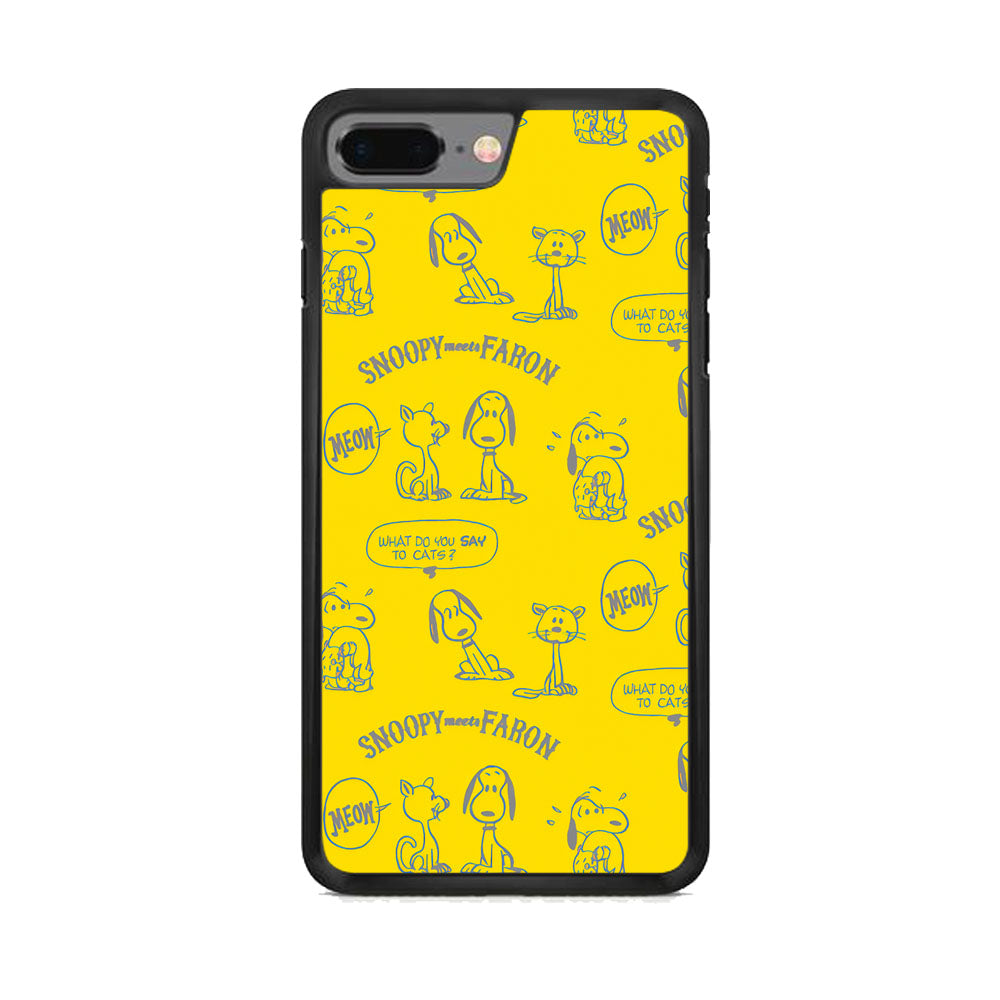 Snoopy and Faroon iPhone 8 Plus Case