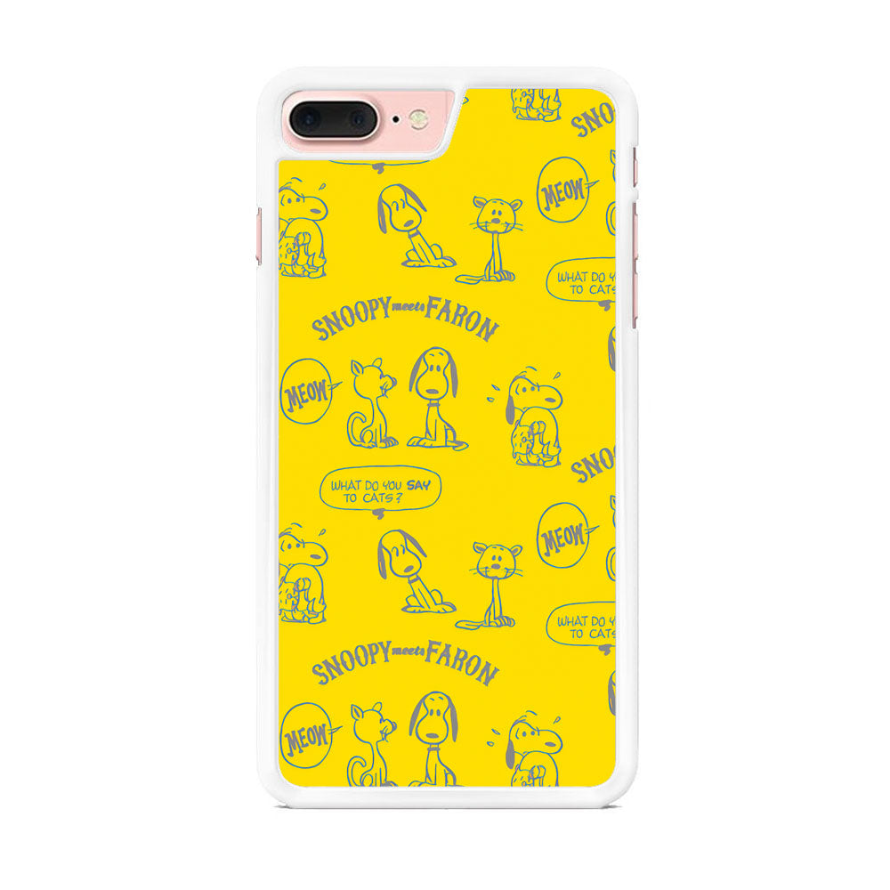 Snoopy and Faroon iPhone 8 Plus Case