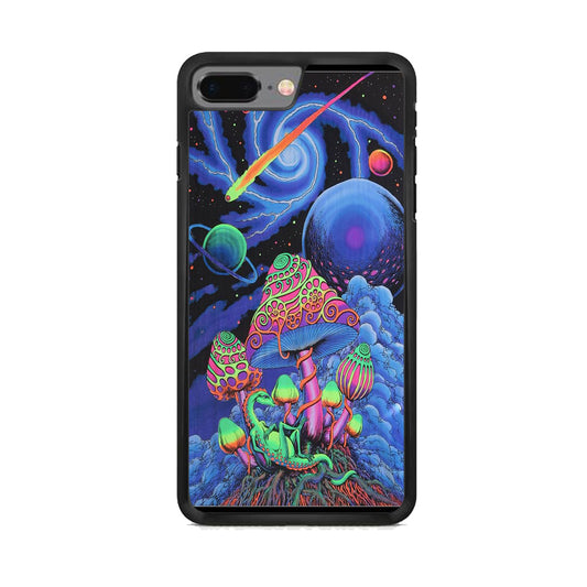 Space Mushroom Galaxy iPhone 7 Plus Case