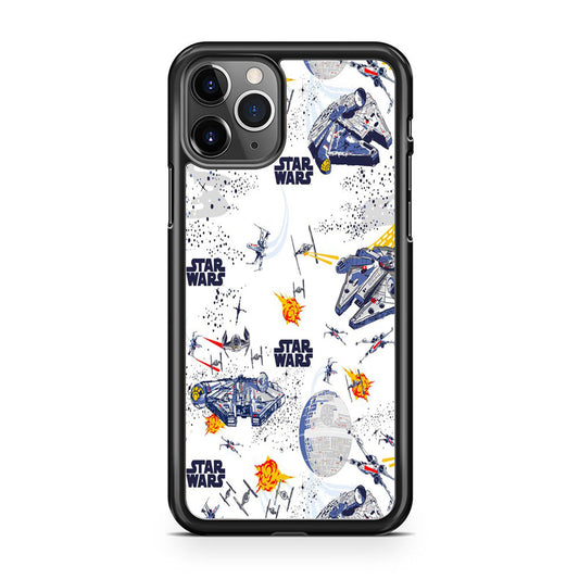 Star Wars White Wallpaper iPhone 11 Pro Case